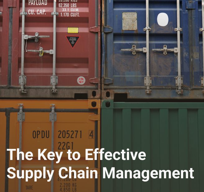 The Key to Effective Supply Chain Management