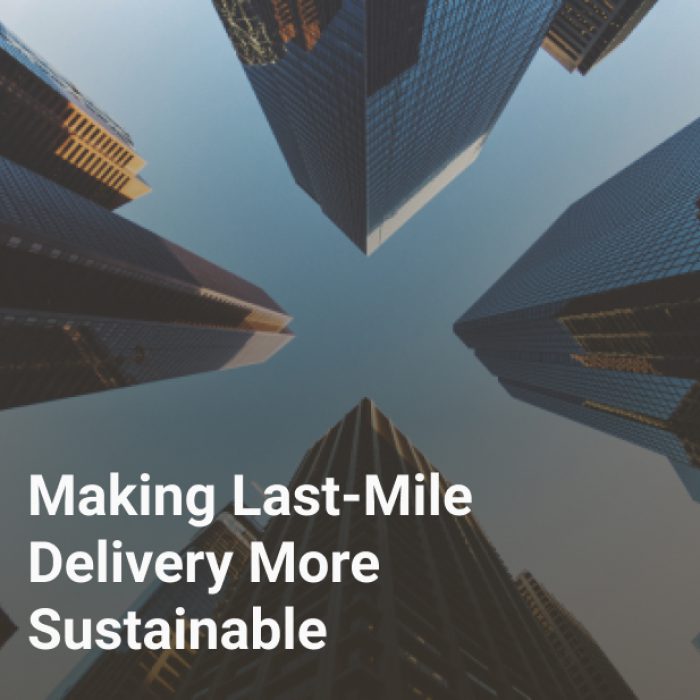 Making Last-Mile Delivery More Sustainable