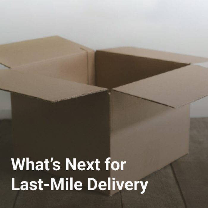 What’s Next for Last-Mile Delivery
