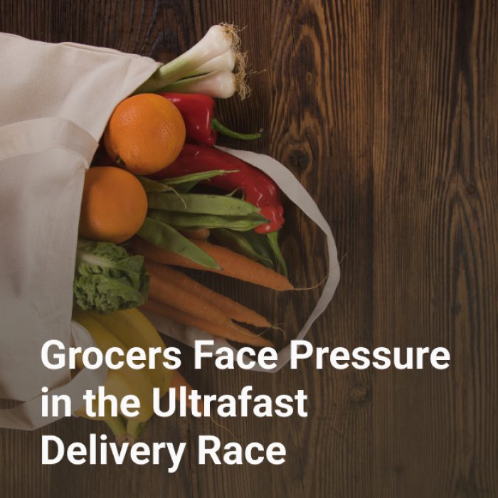 Grocers Face Pressure in the Ultrafast Delivery Race