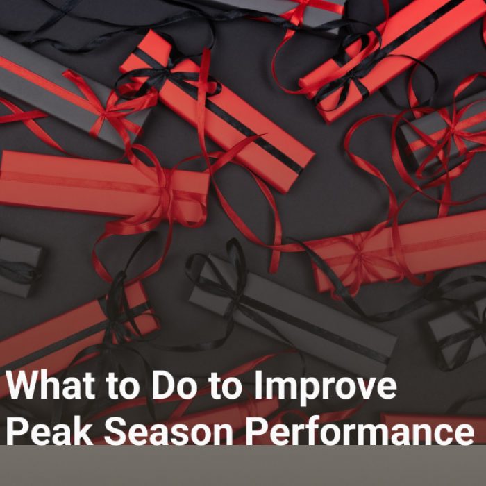 What to Do to Improve Peak Season Performance