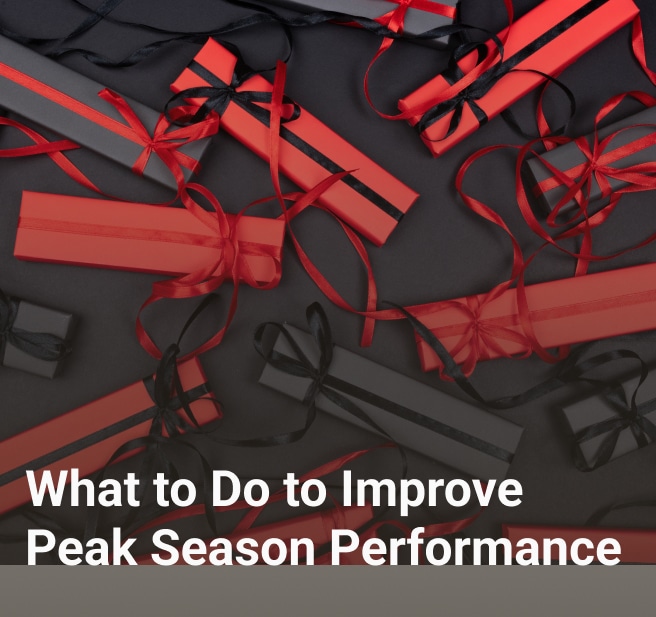 What to Do to Improve Peak Season Performance