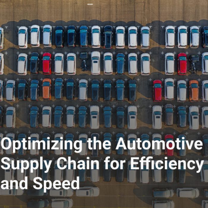 Optimizing the Automotive Supply Chain for Efficiency and Speed
