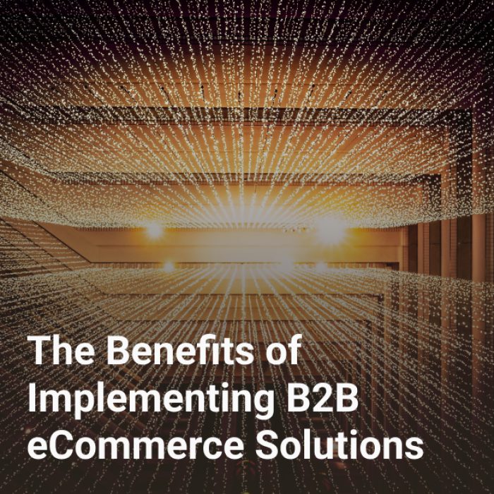 The Benefits of Implementing B2B eCommerce Solutions