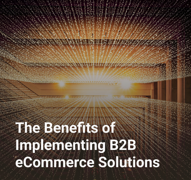 The Benefits of Implementing B2B eCommerce Solutions