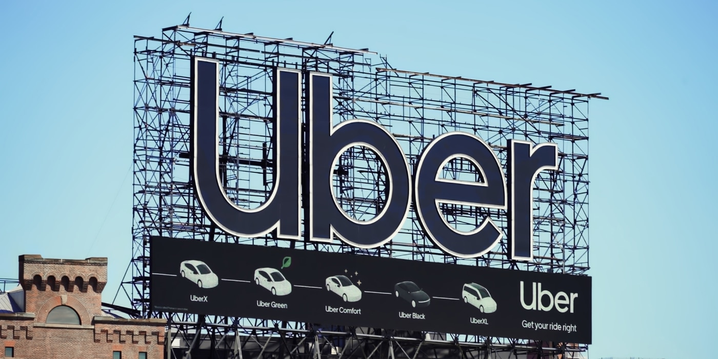 uber sign