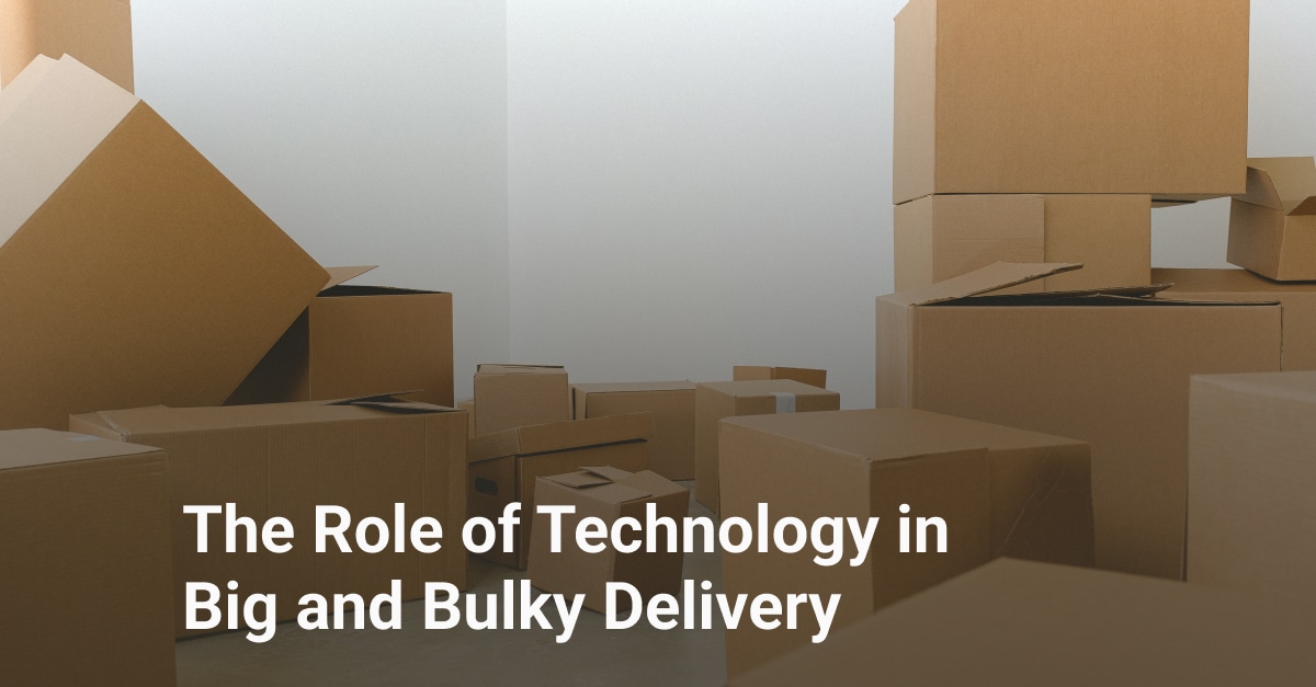 The Role of Technology in Big and Bulky Delivery Bringoz