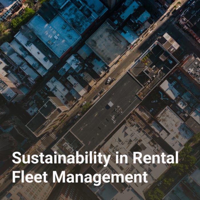Sustainability in Rental Fleet Management
