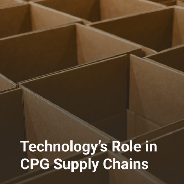 Technology’s Role in CPG Supply Chains