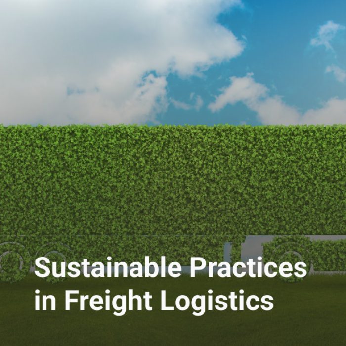 sustainable practices in freight logistics