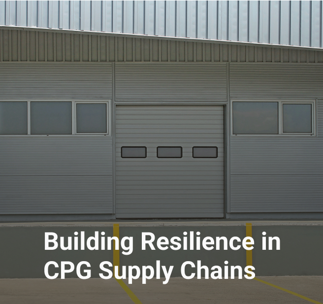 building resilience in cpg supply chains