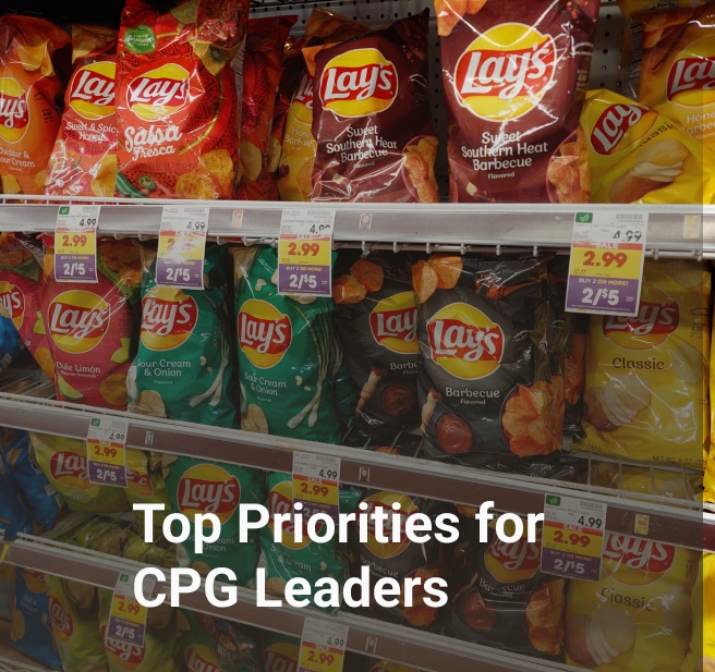 top priorities for cpg leaders