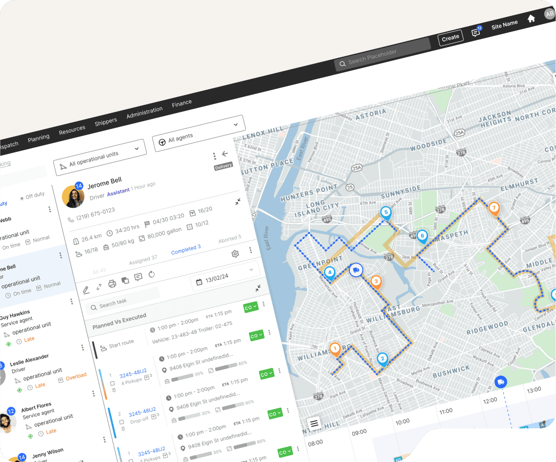 Multiple Pickup & Drop-Off Planning