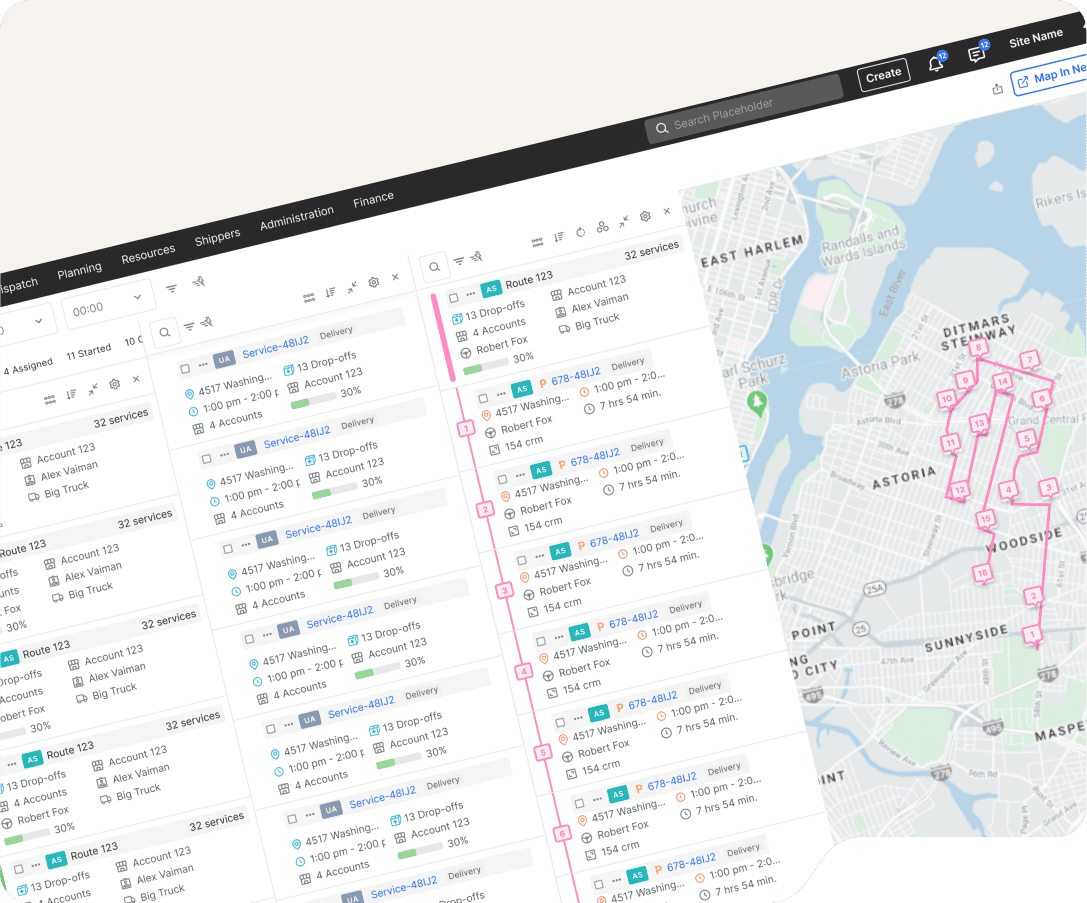 Order-to-Route Planning Engine