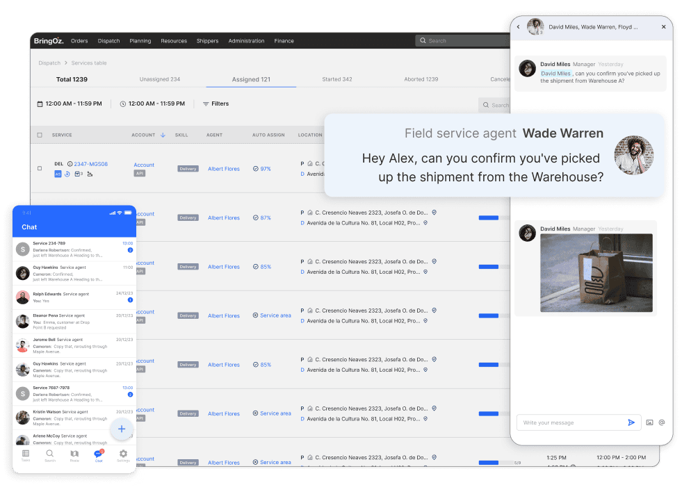Real-Time Field Service Communication
