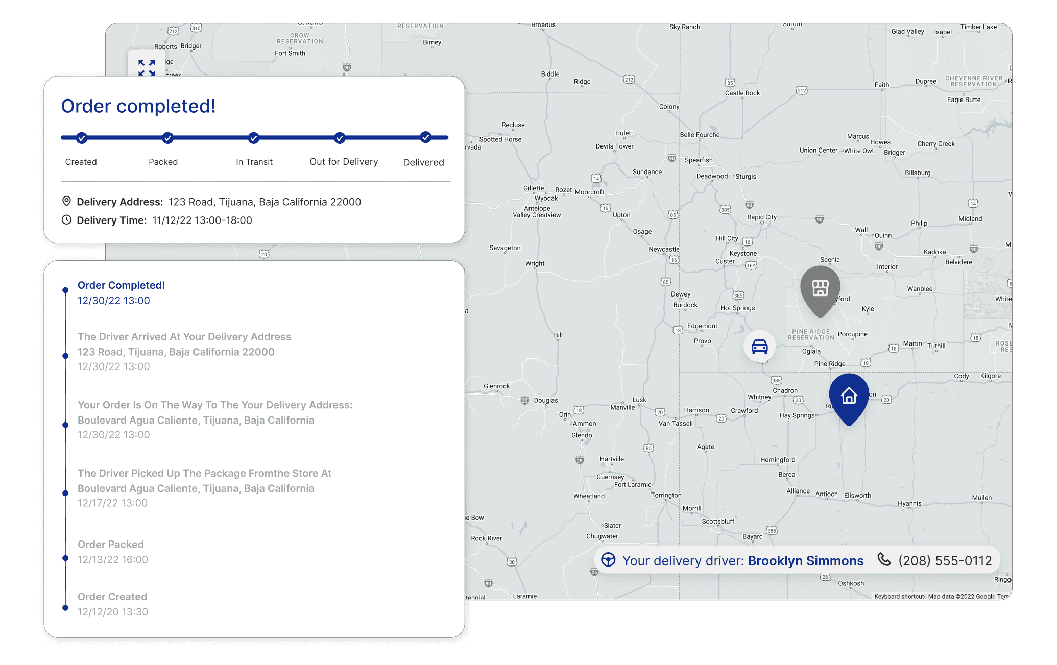 Real-Time Tracking & ETA Visibility