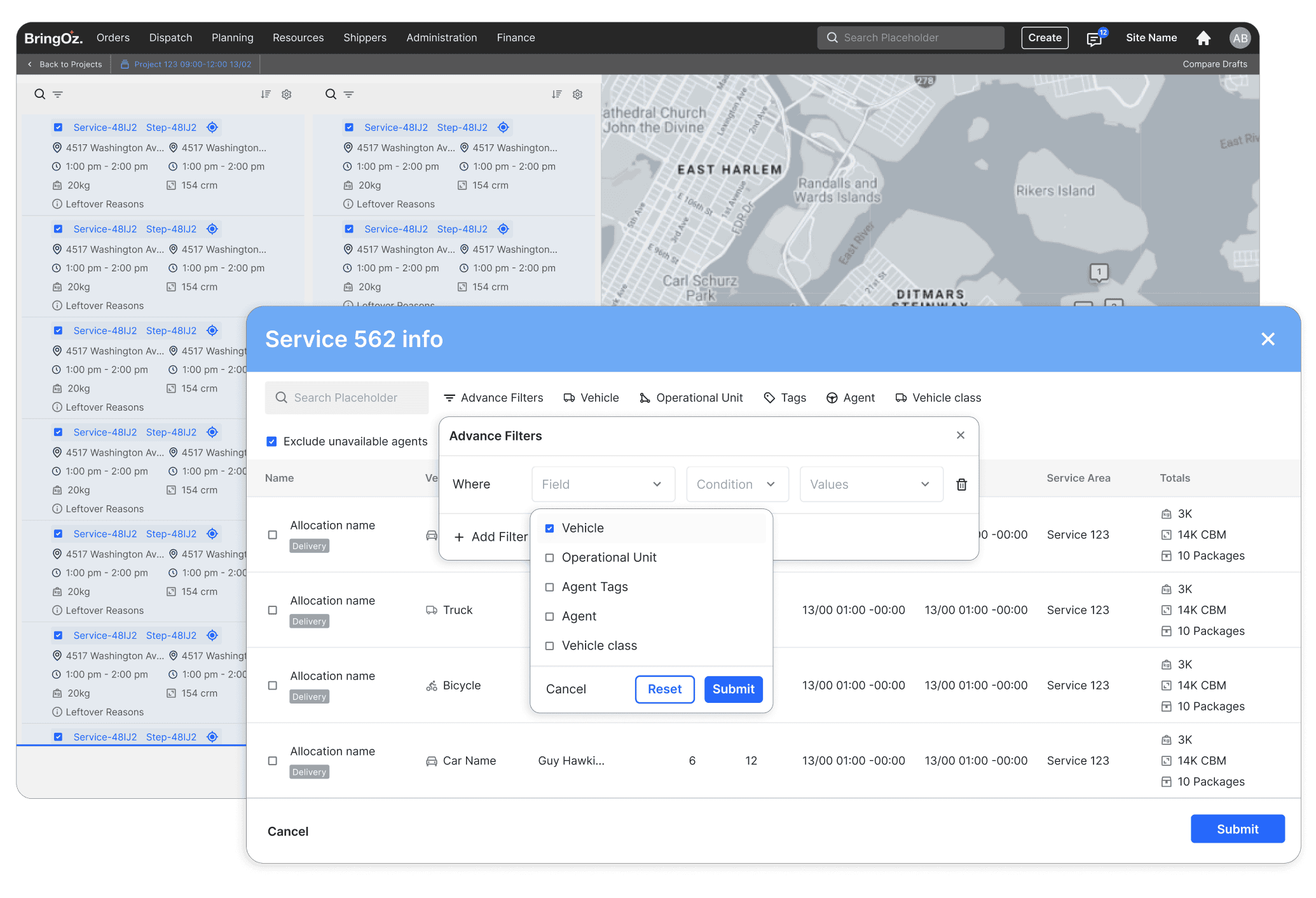 Volume & Capacity-Based Planning