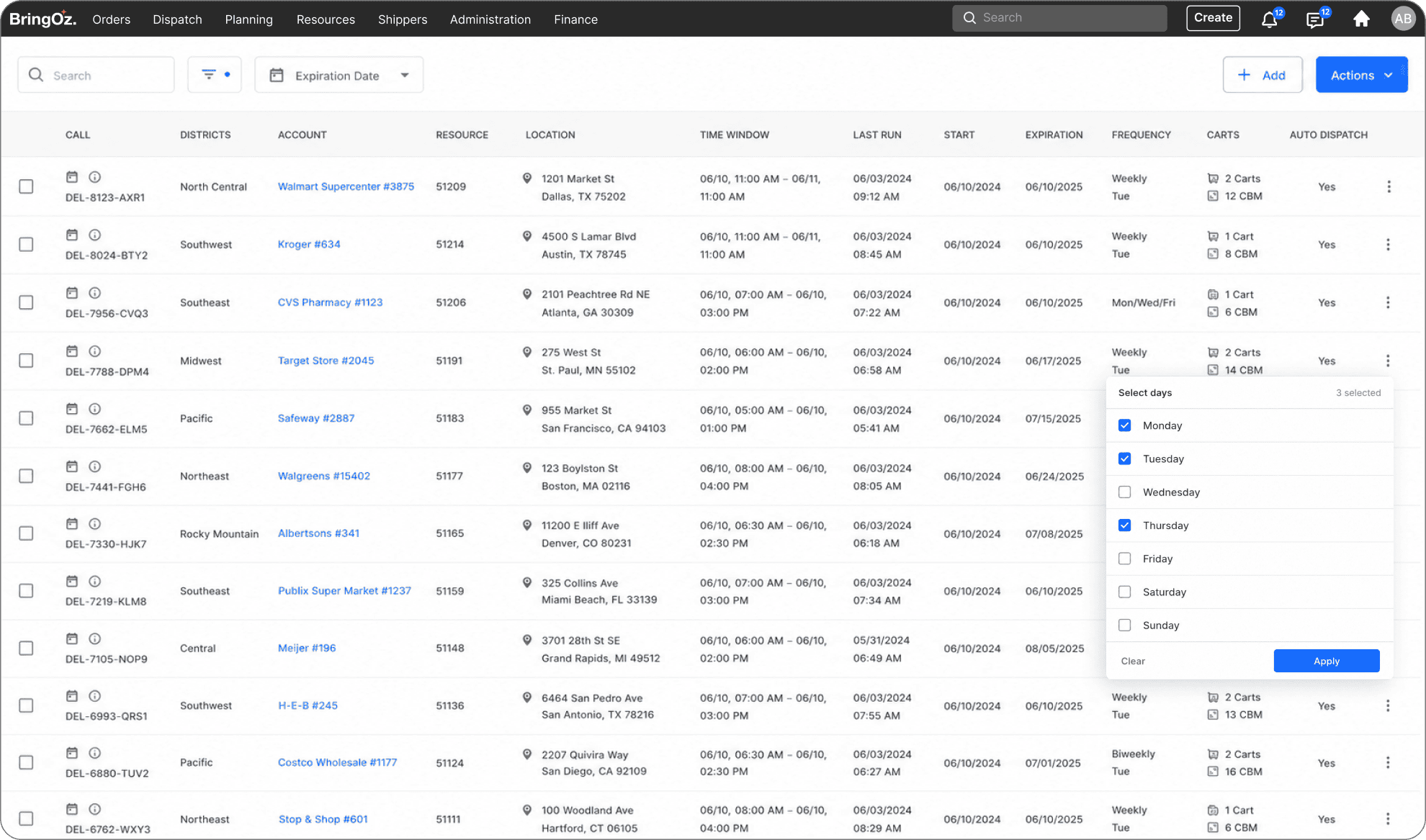 Automated Recurring Maintenance & Service Contracts