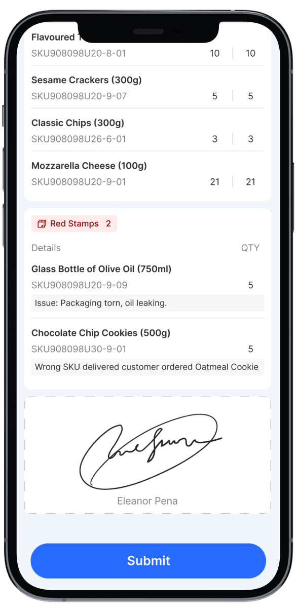 Service Completion Confirmation