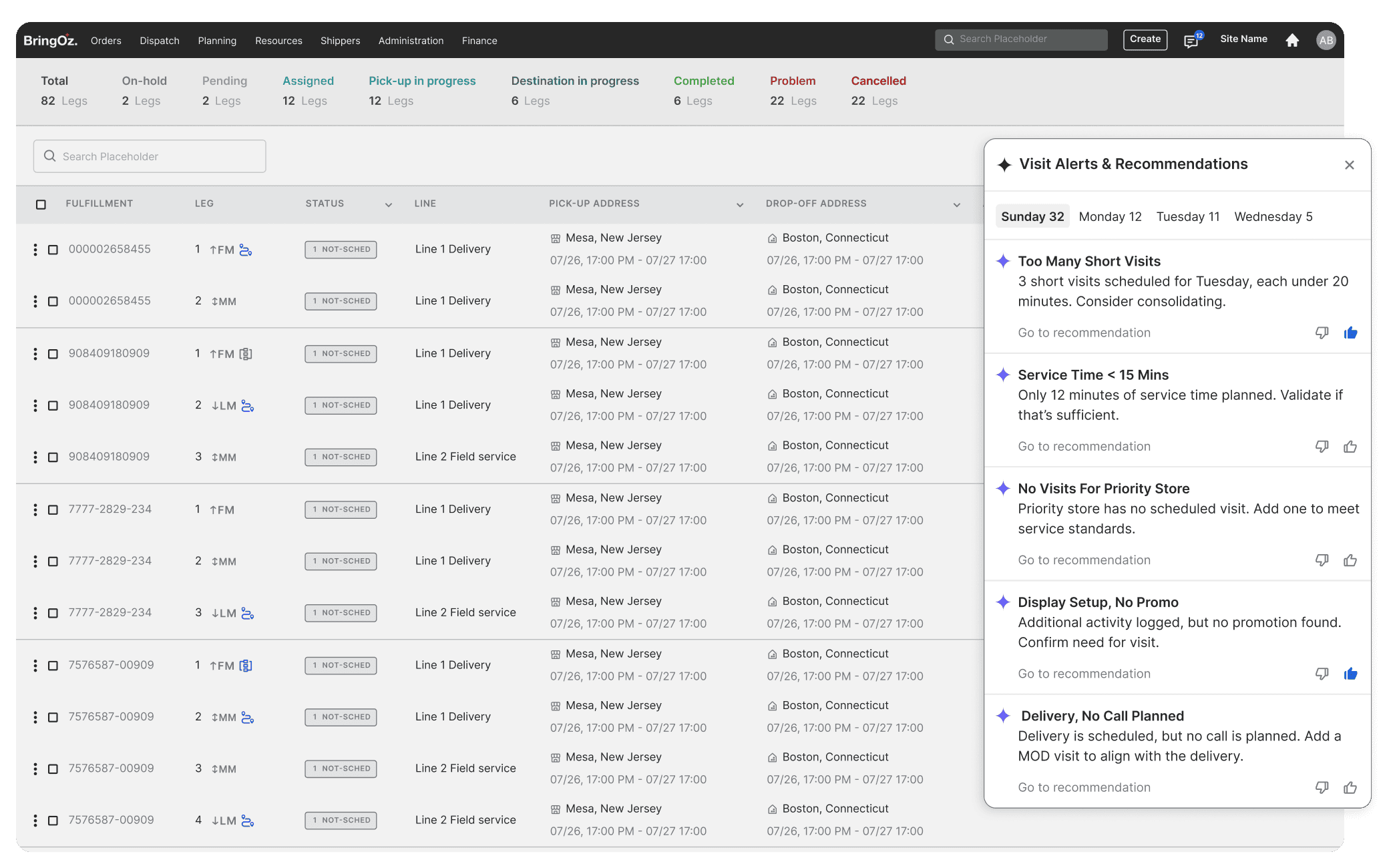 AI-Driven Delivery & Fulfillment Intelligence