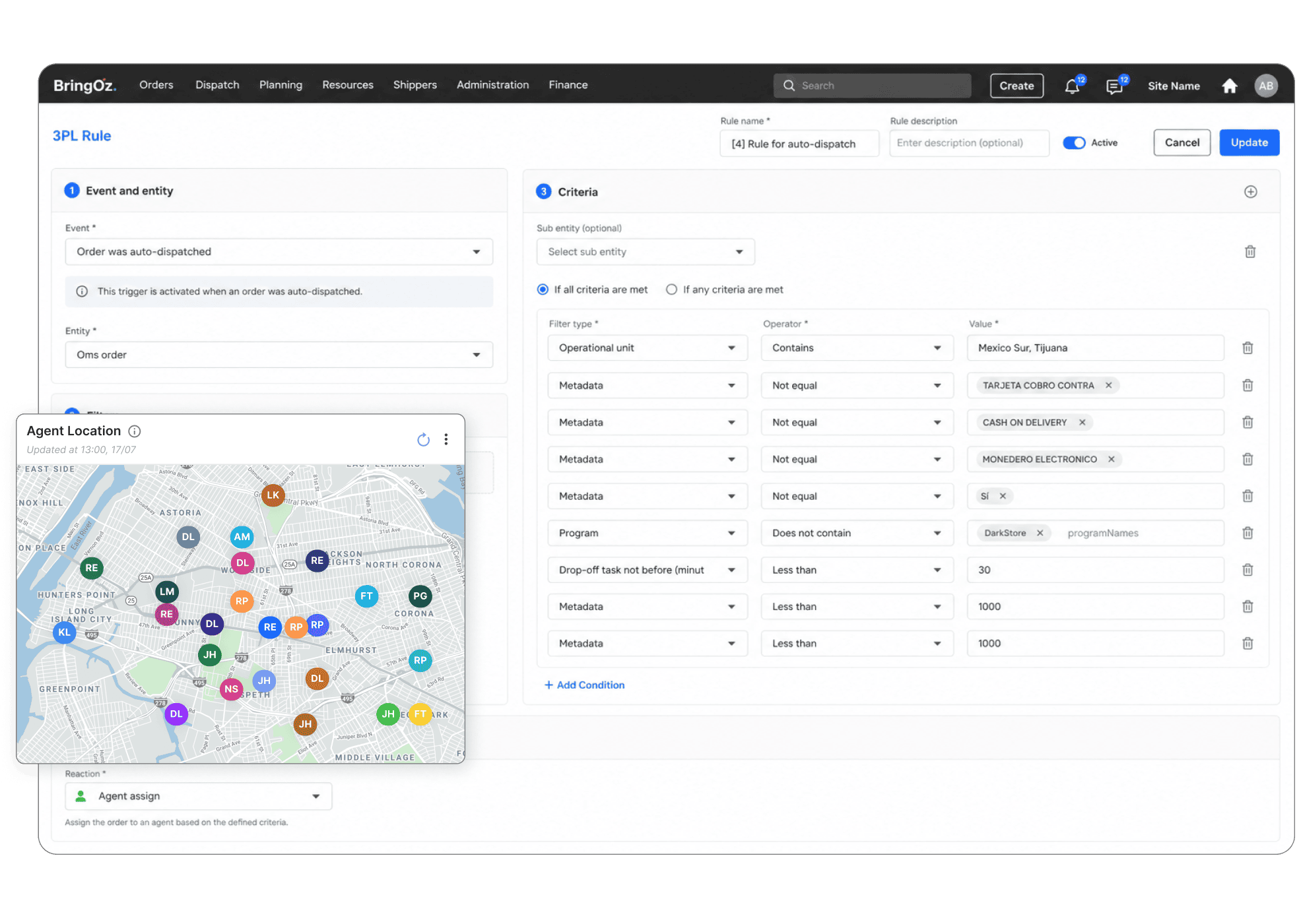 Automated Workforce & Dispatch Coordination