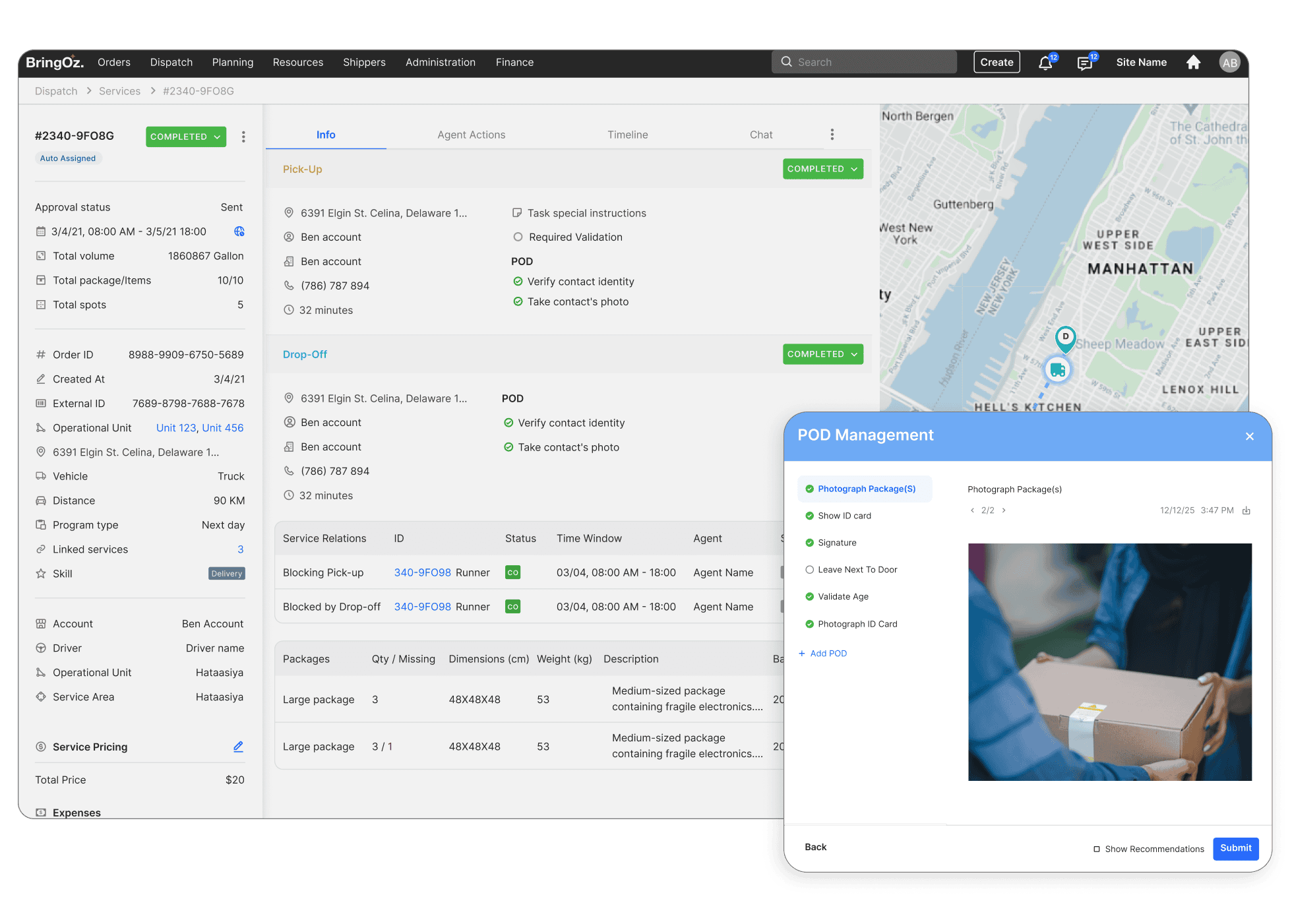 End-to-End Delivery Visibility