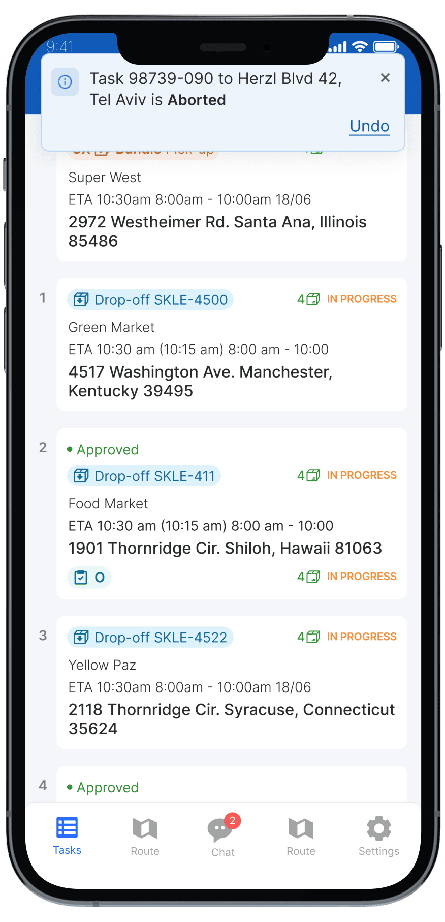 Live Operational Visibility & Alerts
