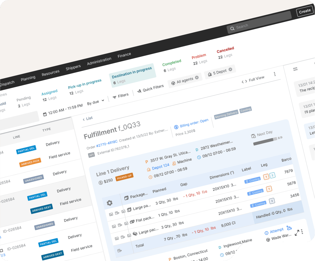 OMS, Fulfillment and Dispatching