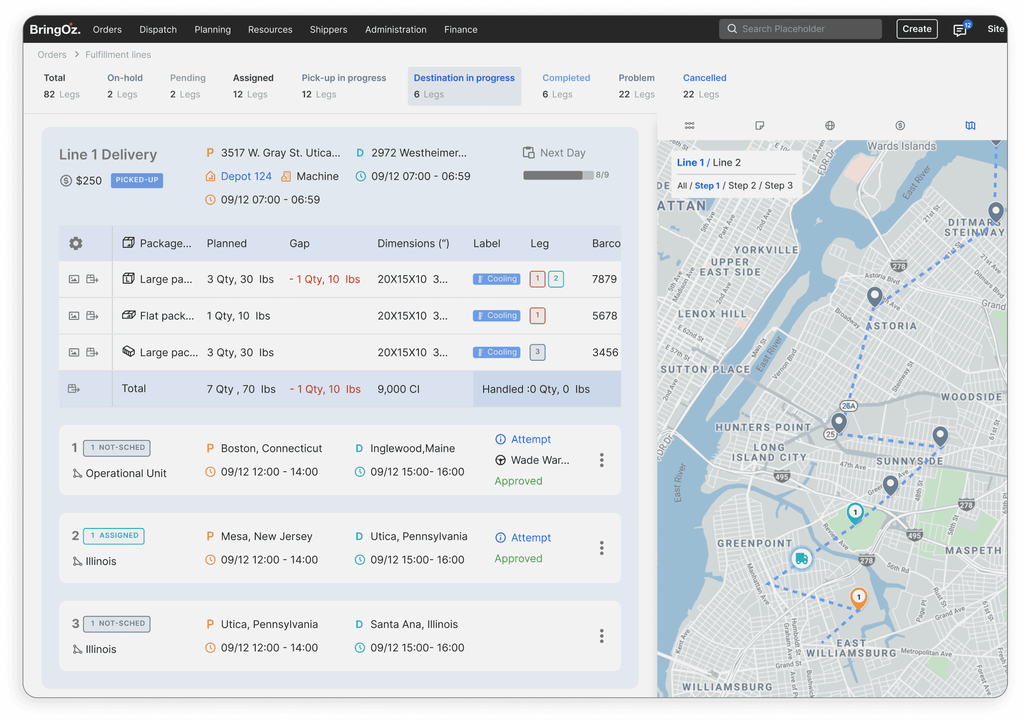 Real-Time Fulfillment Visibility
