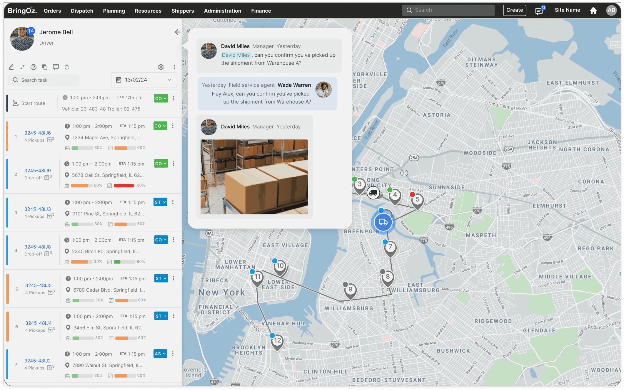 Wholesale Route Optimization Software
